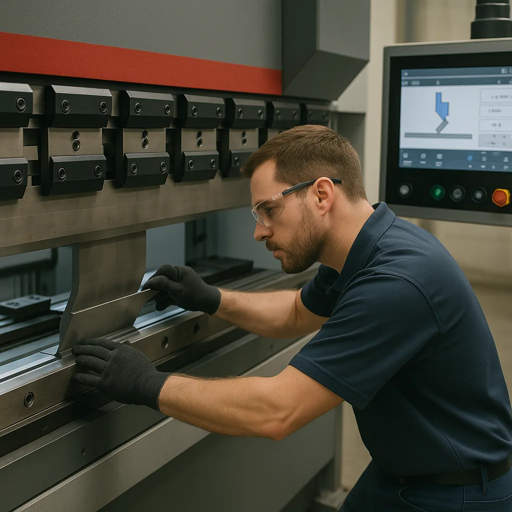 Experienced CNC field service engineer providing technical assistance