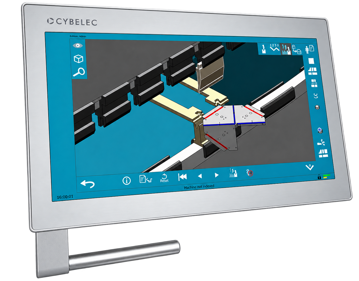 CYBELEC VisiTouch MX graphical CNC control