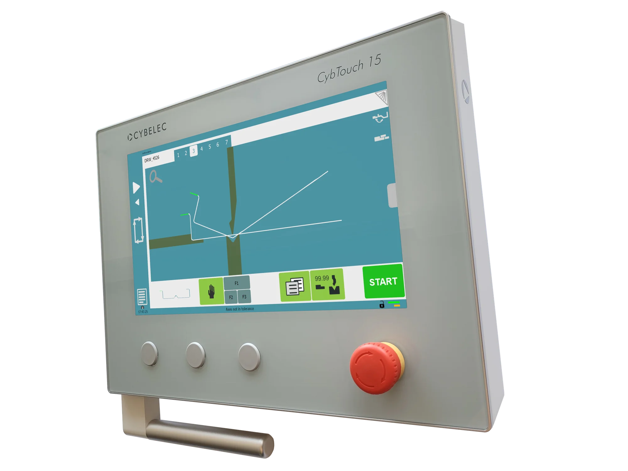 CYBELEC VisiTouch graphical CNC control